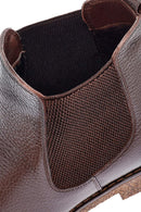 Male Brown Leather Chelsea Boots | Derimod Male Brown Leather Chelsea Boots | Derimod