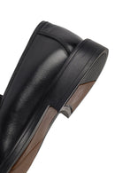 Erkek Siyah Tokalı Deri Loafer | Derimod Erkek Siyah Tokalı Deri Loafer | Derimod