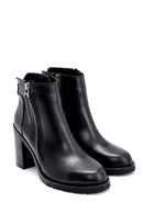 Women's Leather Heeled Boots | Derimod Women's Leather Heeled Boots | Derimod