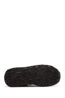 Men's Black Suede Detailed Sneaker | Derimod Men's Black Suede Detailed Sneaker | Derimod