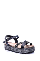 Women's Straw Detailed Sandals | Derimod Women's Straw Detailed Sandals | Derimod