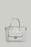 Women's Shoulder Bag with Flower Detail | Derimod Women's Shoulder Bag with Flower Detail | Derimod