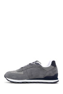 Hammer Jack Erkek Gri Peru Süet Deri Sneaker | Derimod Hammer Jack Erkek Gri Peru Süet Deri Sneaker | Derimod