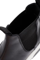 Men's Black Thick Sole Leather Casual Chelsea Boots | Derimod Men's Black Thick Sole Leather Casual Chelsea Boots | Derimod