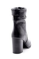 Women's Leather Heeled Boots | Derimod Women's Leather Heeled Boots | Derimod