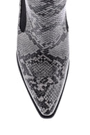 Women's Snakeskin Detailed Boots | Derimod Women's Snakeskin Detailed Boots | Derimod