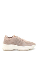 Kadın Bej Delikli Sneaker | Derimod Kadın Bej Delikli Sneaker | Derimod