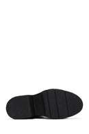 Men's Black Suede Leather Zippered Boots | Derimod Men's Black Suede Leather Zippered Boots | Derimod
