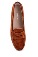 Kadın Süet Loafer | Derimod Kadın Süet Loafer | Derimod