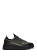 Erkek Yeşil Deri Sneaker | Derimod Erkek Yeşil Deri Sneaker | Derimod