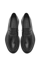 Men's Black Leather Casual Loafer | Derimod Men's Black Leather Casual Loafer | Derimod