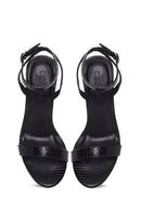 Women's Black Heeled Sandals | Derimod Women's Black Heeled Sandals | Derimod