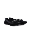 Women's Suede Loafer with Buckle | Derimod Women's Suede Loafer with Buckle | Derimod