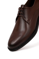 Men's Brown Lace-Up Leather Classic Shoe | Derimod Men's Brown Lace-Up Leather Classic Shoe | Derimod