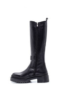 Women's Leather Zippered Boots | Derimod Women's Leather Zippered Boots | Derimod