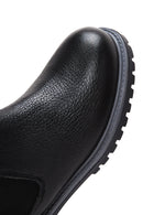 Women's Black Leather Chelsea Boots | Derimod Women's Black Leather Chelsea Boots | Derimod