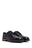 Men's Black Lace Up Leather Casual Shoes | Derimod Men's Black Lace Up Leather Casual Shoes | Derimod