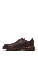 Men's Brown Lace-Up Leather Casual Shoes | Derimod Men's Brown Lace-Up Leather Casual Shoes | Derimod