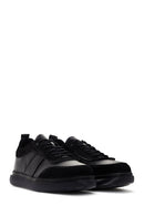 Men's Black Leather Sneaker | Derimod Men's Black Leather Sneaker | Derimod