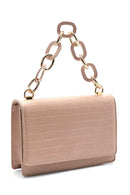 Women's Crocodile Patterned Crossbody Bag | Derimod Women's Crocodile Patterned Crossbody Bag | Derimod