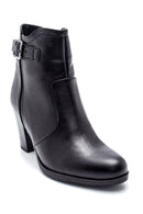 Women's Buckle Heeled Boots | Derimod Women's Buckle Heeled Boots | Derimod