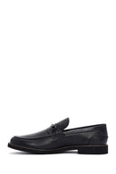 Erkek Siyah Deri Casual Loafer | Derimod Erkek Siyah Deri Casual Loafer | Derimod