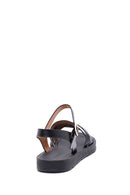 Kadın Siyah Casual Topuklu Sandalet | Derimod Kadın Siyah Casual Topuklu Sandalet | Derimod
