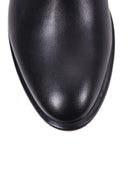 Black Belted Women's Leather Boots | Derimod Black Belted Women's Leather Boots | Derimod