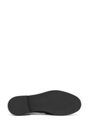 Kadın Siyah Toka Detaylı Deri Maskülen Loafer | Derimod Kadın Siyah Toka Detaylı Deri Maskülen Loafer | Derimod