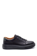 Erkek Siyah Deri Sneaker | Derimod Erkek Siyah Deri Sneaker | Derimod
