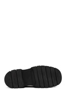 Kadın Siyah Deri Maskülen Loafer | Derimod Kadın Siyah Deri Maskülen Loafer | Derimod