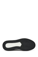 Men's Black Lace-up Thick-Sole Leather Sneaker | Derimod Men's Black Lace-up Thick-Sole Leather Sneaker | Derimod