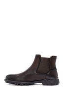 Men's Brown Leather Chelsea Boot | Derimod Men's Brown Leather Chelsea Boot | Derimod