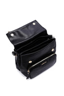 Women's Black Long Strap Crossbody Bag | Derimod Women's Black Long Strap Crossbody Bag | Derimod