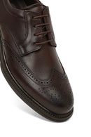 Men's Brown Lace-Up Leather Casual Shoes | Derimod Men's Brown Lace-Up Leather Casual Shoes | Derimod