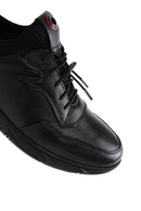 Men's Black Leather Casual Shoes | Derimod Men's Black Leather Casual Shoes | Derimod
