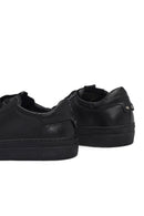 Kadın Siyah Bağcıklı Deri Sneaker | Derimod Kadın Siyah Bağcıklı Deri Sneaker | Derimod