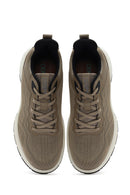 Erkek Bej Bağcıklı Kalın Tabanlı Sneaker | Derimod Erkek Bej Bağcıklı Kalın Tabanlı Sneaker | Derimod