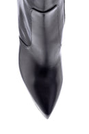 Women's Leather Thin Heeled Boots | Derimod Women's Leather Thin Heeled Boots | Derimod
