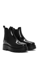 Women's Black Thick Soled Rain Boots | Derimod Women's Black Thick Soled Rain Boots | Derimod