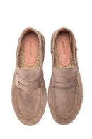 Erkek Deri Süet Espadril | Derimod Erkek Deri Süet Espadril | Derimod