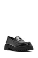 Women's Black Thick Sole Leather Loafer
| Derimod
Women's Black Thick Sole Leather Loafer
| Derimod