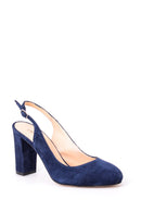 Women's Suede Heeled Shoes | Derimod Women's Suede Heeled Shoes | Derimod