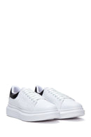 Erkek Beyaz Kalın Tabanlı Sneaker | Derimod Erkek Beyaz Kalın Tabanlı Sneaker | Derimod