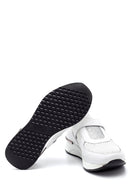 Women's White Leather Comfort Shoes | Derimod Women's White Leather Comfort Shoes | Derimod