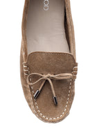 Kadın Süet Deri Loafer | Derimod Kadın Süet Deri Loafer | Derimod