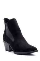 Women's Heeled Suede Boots | Derimod Women's Heeled Suede Boots | Derimod