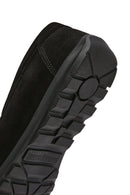 Men's Black Suede Leather Casual Loafer | Derimod Men's Black Suede Leather Casual Loafer | Derimod