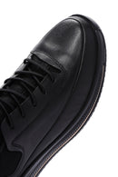 Erkek Siyah Deri Sneaker | Derimod Erkek Siyah Deri Sneaker | Derimod