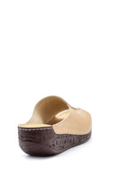 Women's High Soled Slippers | Derimod Women's High Soled Slippers | Derimod
